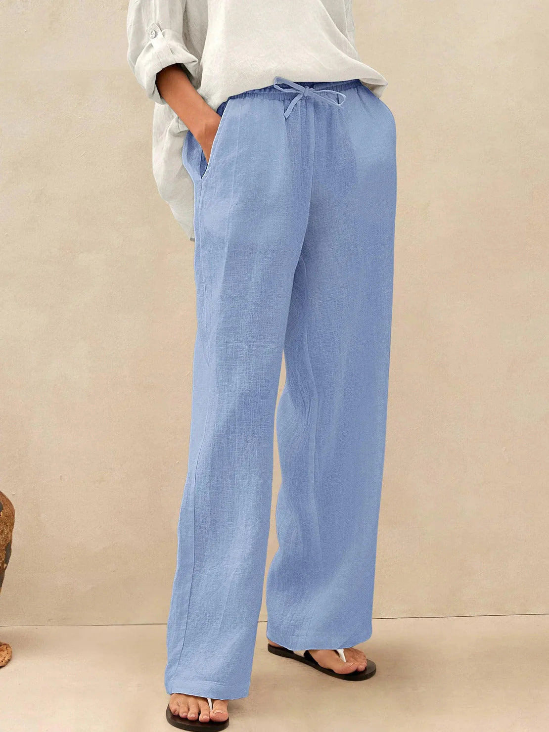 Pantalon Lin