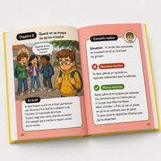 Aperçu illustré du livre TU SAURAS QUOI FAIRE sur les moqueries et l’exclusion